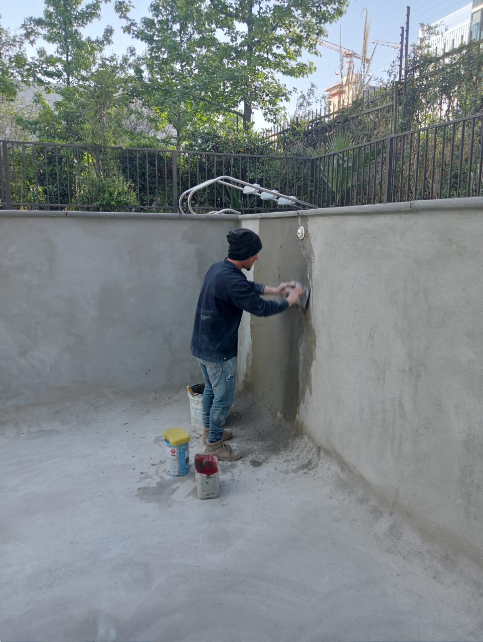 MORTERO PISCINA